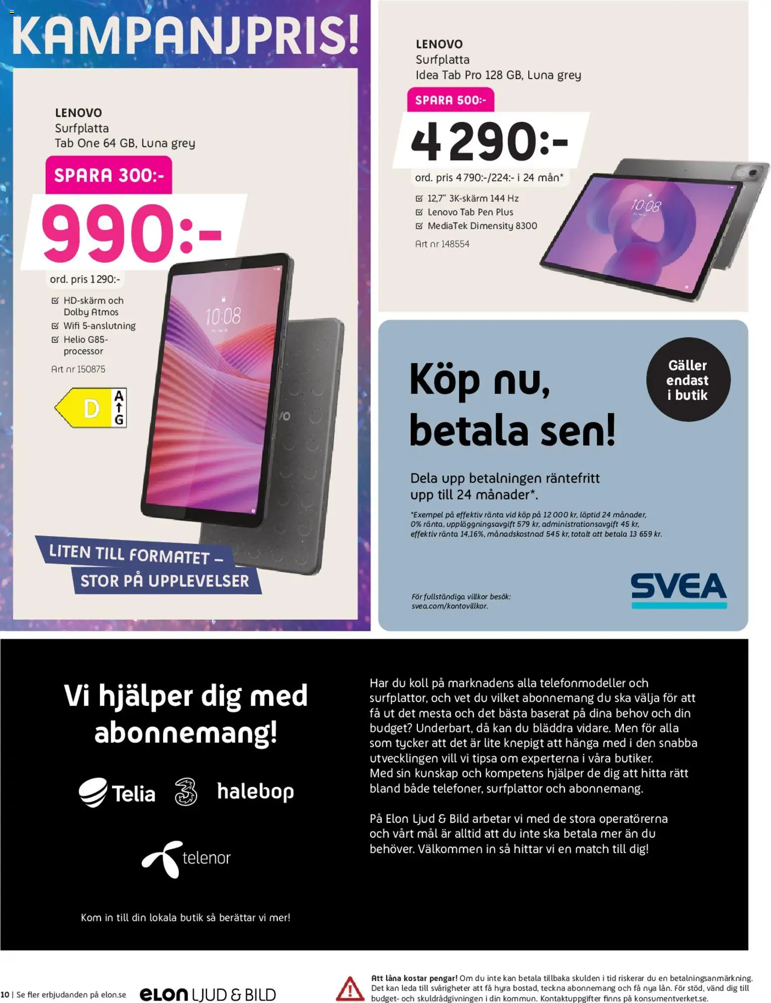 Elon reklamblad aktuell från 09.02.2026 | Sida: 10 | Produkter: Galler, Wifi