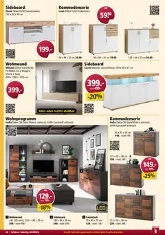 Otto's Aktionen Möbelflyer ab 01.03.2026 gültig | Seite: 20 | Produkte: Vitrine, Sideboard, Wohnwand