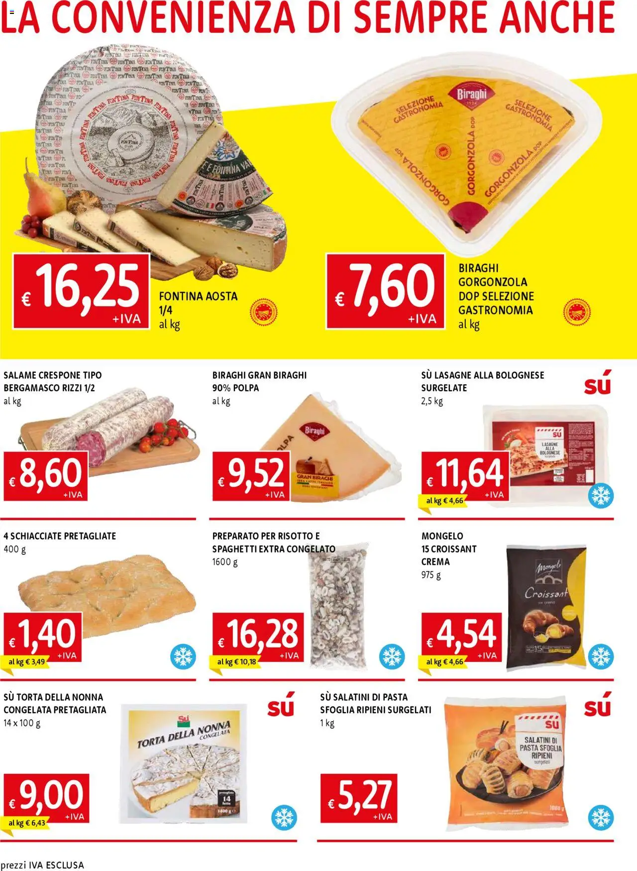 Volantino Famila del 28.08.2025 | Pagina: 2 | Prodotti: Salame, Pasta sfoglia, Torta, Gorgonzola