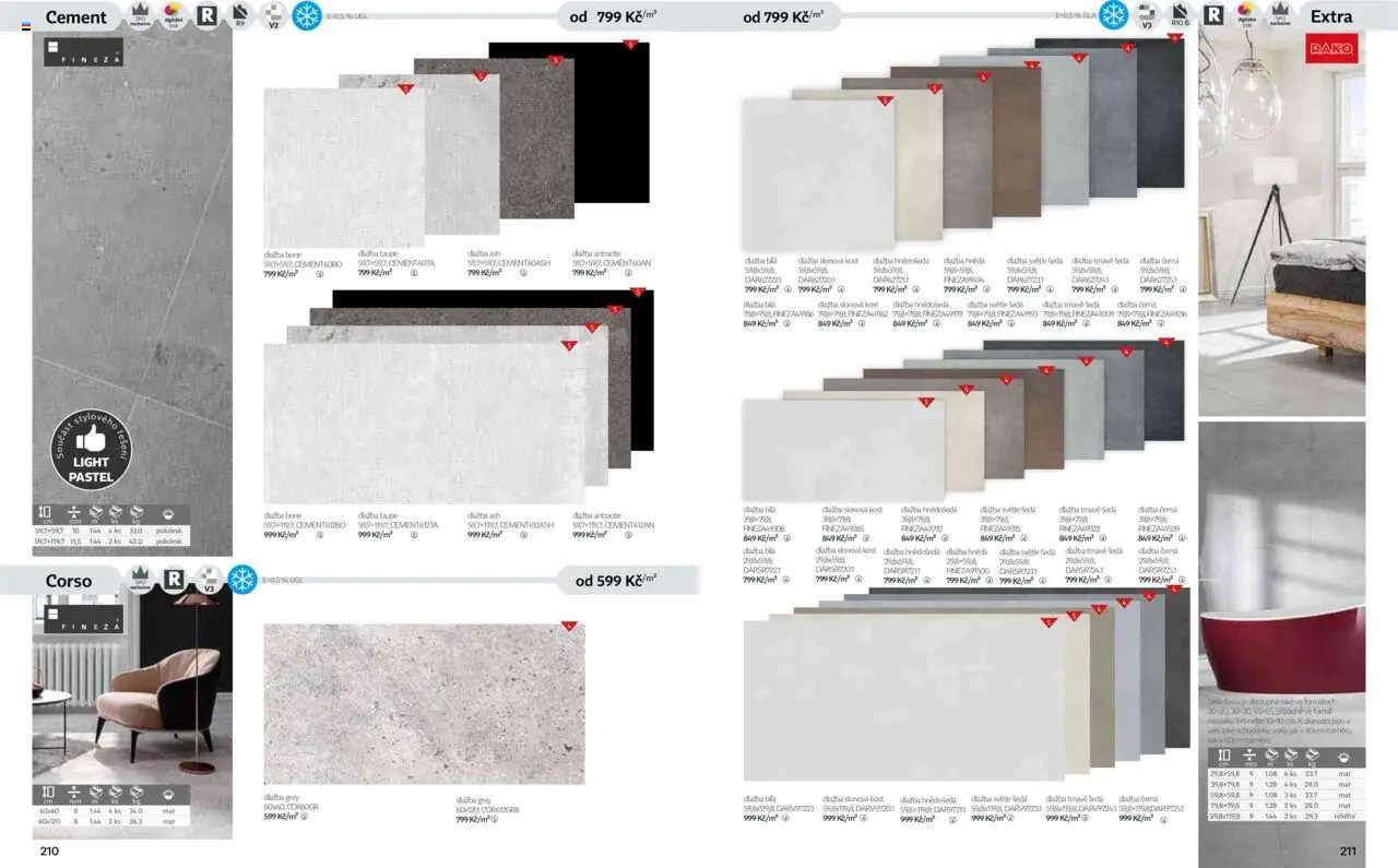 Siko koupelny katalog Koupelny 2025/2026 od 14.10.2025 | Strana: 106 | Produkty: Dlažba, Cement