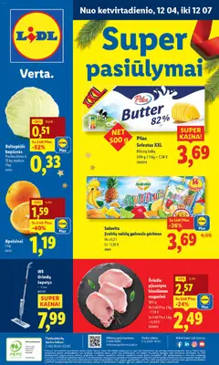 LIDL leidinys galioja nuo 04.12.2025