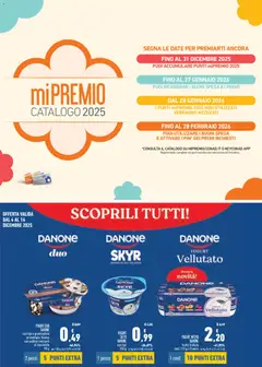 Anteprima del volantino YOGURT SKYR DANONE, vari tipi valido a partire dal 04.12.2025 | Pagina: 3 | Prodotti: Yogurt, Cioccolato, Frutta