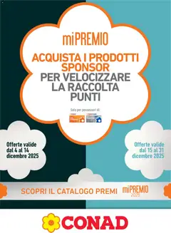 Anteprima del volantino Conad Mi Premio Lazio catalogo valido a partire dal 04.12.2025