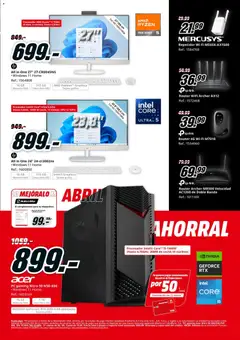 Vista previa Media Markt folleto válido desde el 06.04.2026 | Página: 31 | Productos: Té, PC, Disco