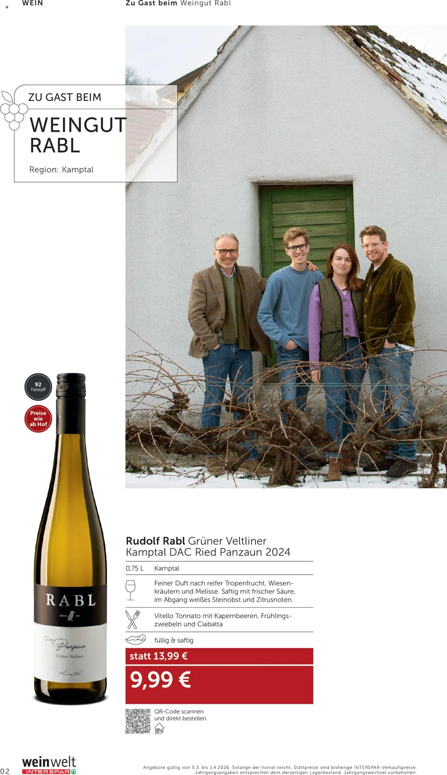 Interspar Wein Welt gültig ab 05.03.2026 | Seite: 2 | Produkte: Zwiebeln, Duft, Wein