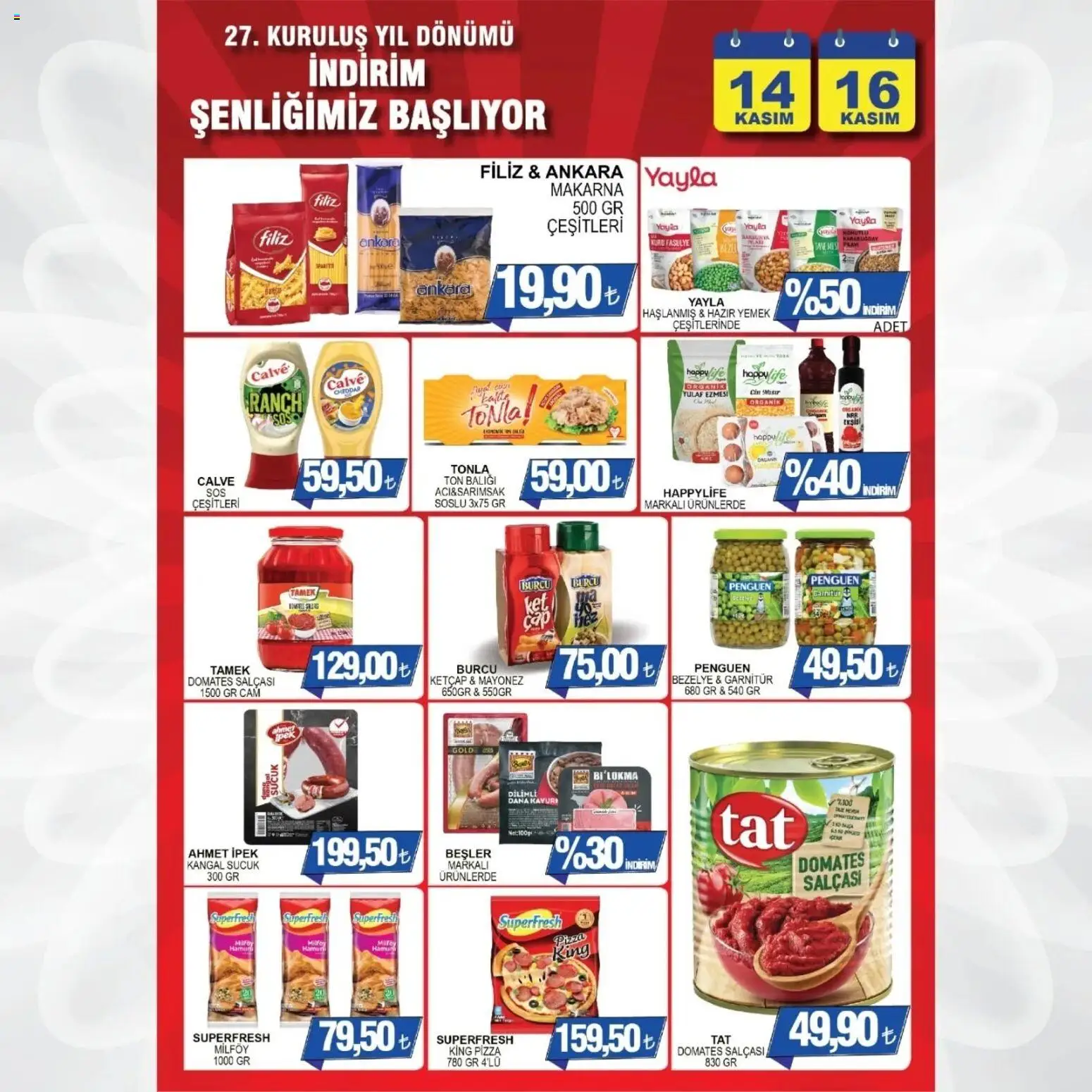 Furpa Cuma’dan Pazar’a Katalog - 14.11.2025 tarihinden itibaren geçerlidir | Sayfa: 3 | Ürünler: Mayonez, Yulaf, Bezelye, Sucuk