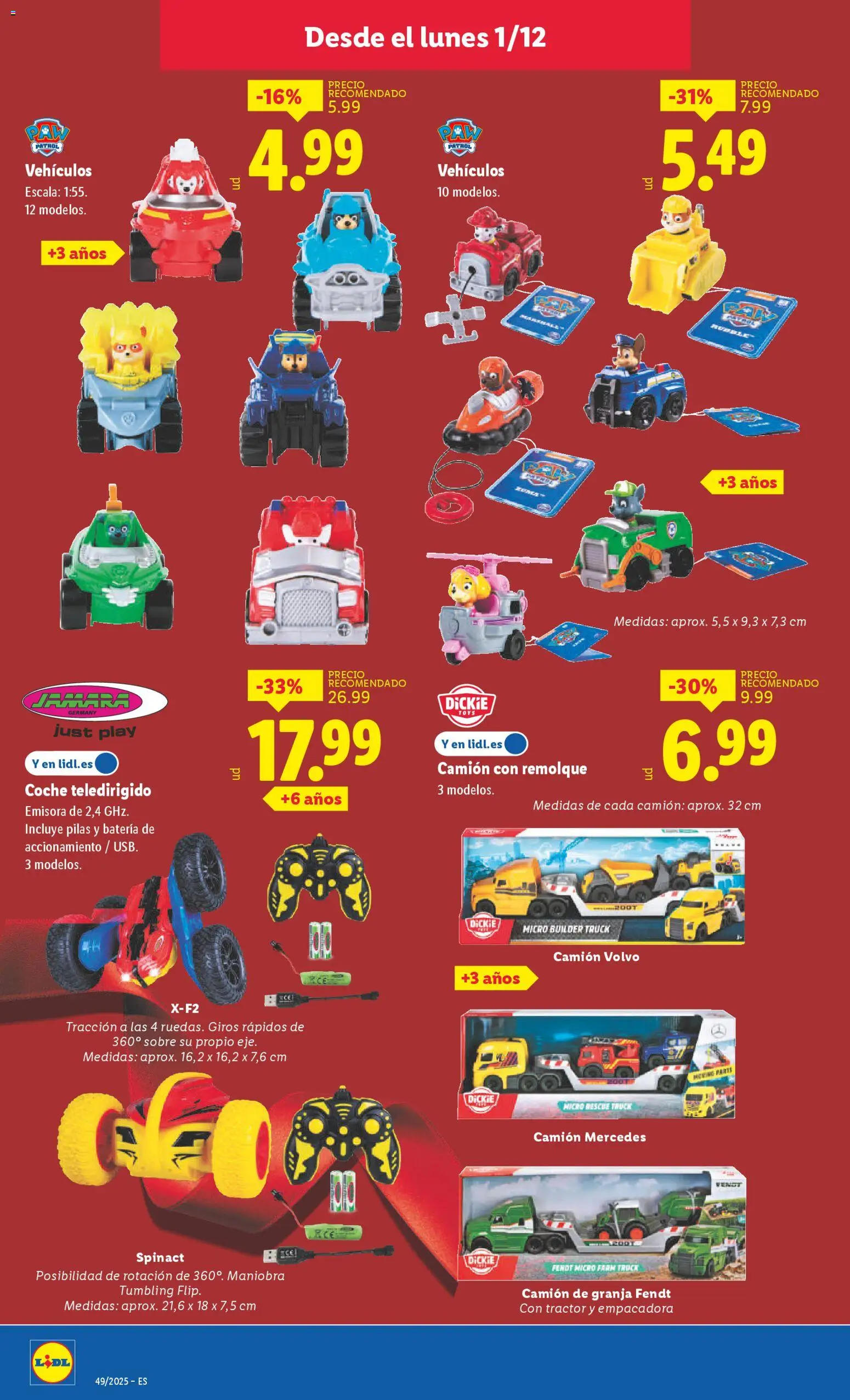 Lidl folleto de bazar │ válido desde el 01.12.2025 | Página: 10 | Productos: Batería