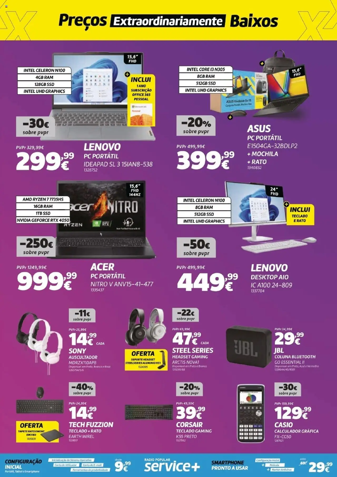 Radio Popular folheto │ válido de 16.09.2025 | Página: 3 | Produtos: Mochila, PC, Headset, Ferramentas