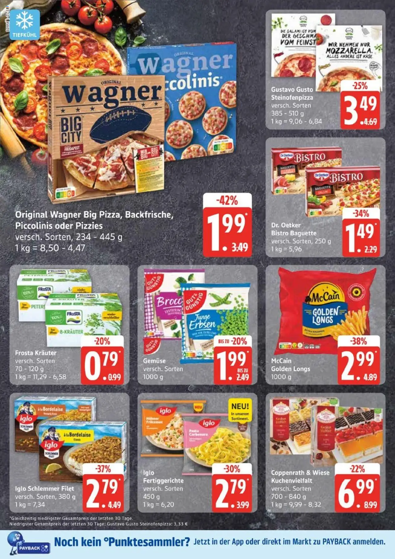 Edeka Prospekt 	 - gültig ab dem 07.07.2025 | Seite: 12 | Produkte: Gustavo gusto, McCain, Fertiggerichte, Pizza