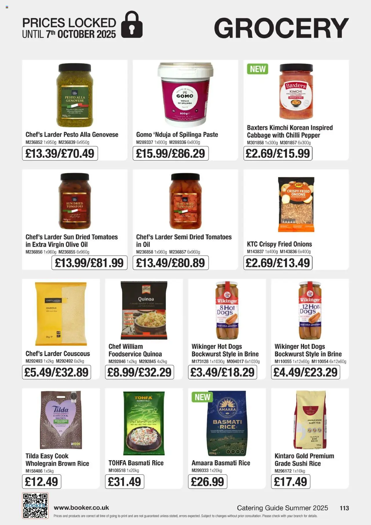 | Page: 113 | Products: Oil, Tomatoes, Rice, Pepper