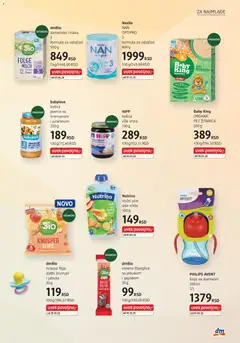 dmBio zamensko mleko 3, formula za odojčad 500 g - pregled DM Drogerie kataloga - važi od 01.04.2026 | Strana: 29