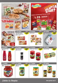 16.02.2026 tarihinden itibaren geçerli olan Gürmar kataloğu önizlemesi | Sayfa: 8