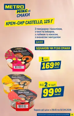 Metro акції дійснийкції з 28.01.2026 | Сторінка: 15