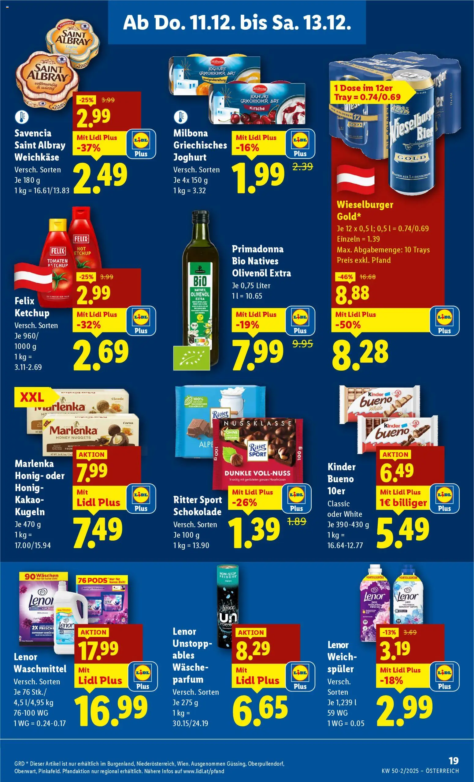 Lidl Flugblatt - Eisenstadt, Ebenfurth, Mattersburg gültig ab 11.12.2025 | Seite: 21
