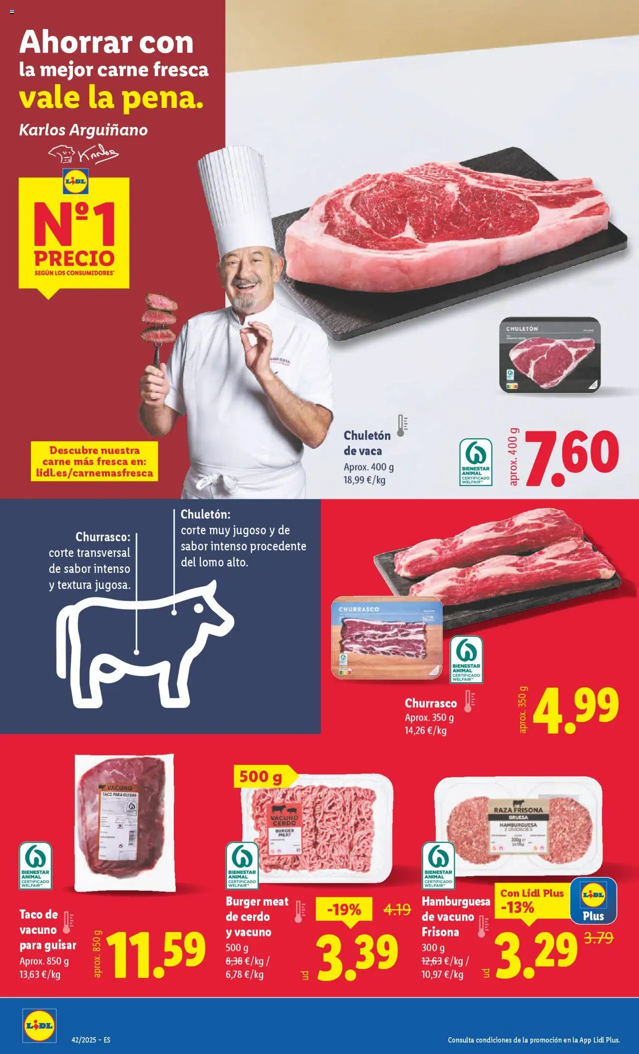 Lidl catálogo BCN │ válido desde el 13.10.2025 | Página: 12 | Productos: Cerdo, Σοκολατούχο γάλα