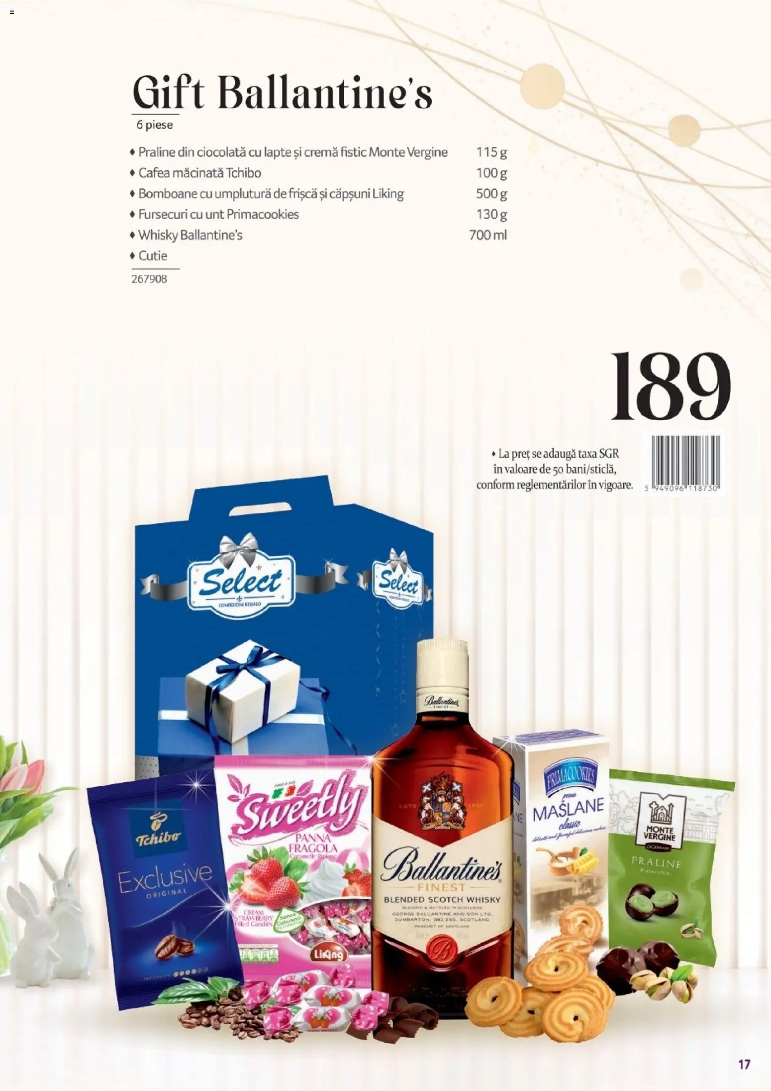 Noul catalog Selgros – valabil de la 13.03.2026 | Pagină: 17 | Produse: Cutie, Praline, Lapte, Unt