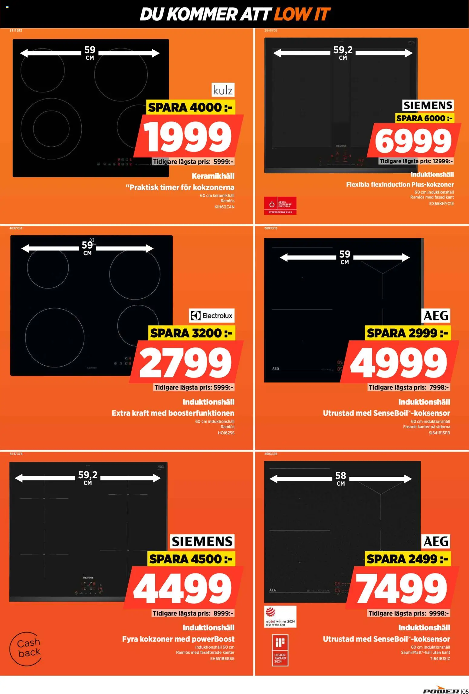 Power reklamblad aktuell från 17.11.2025 | Sida: 105