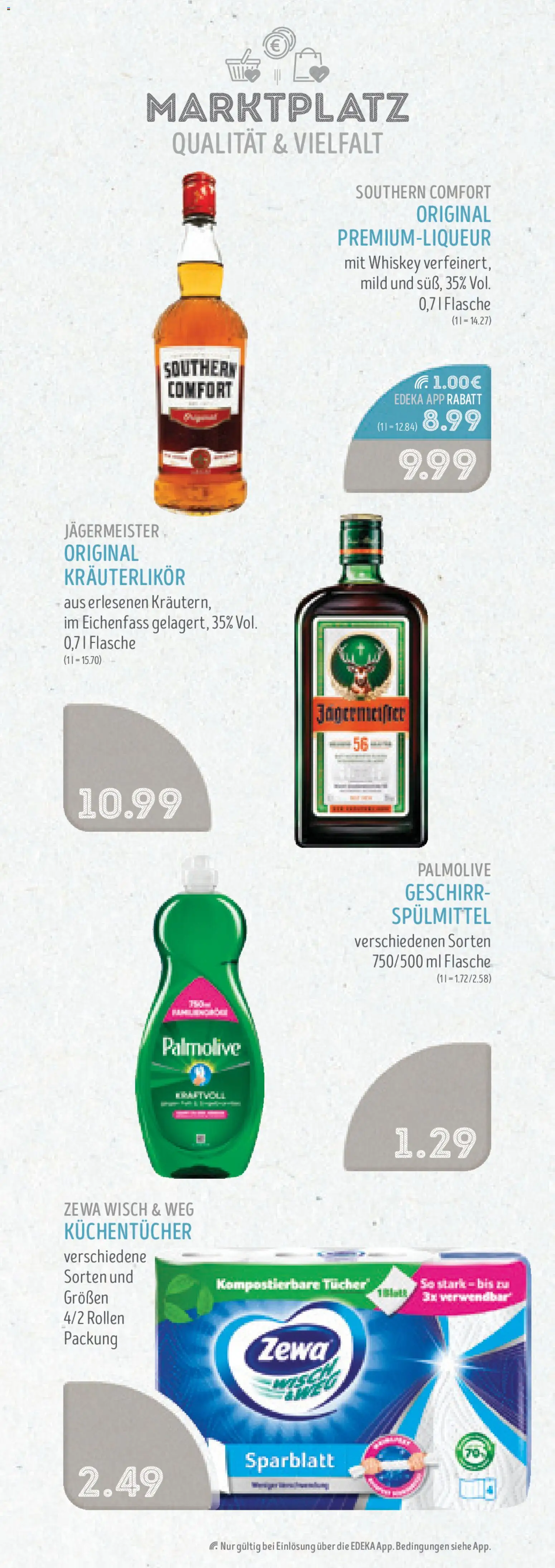 Edeka Struve Prospekt 	 – gültig ab 02.02.2026 | Seite: 19 | Produkte: Zewa, Jägermeister, Southern comfort, Whiskey