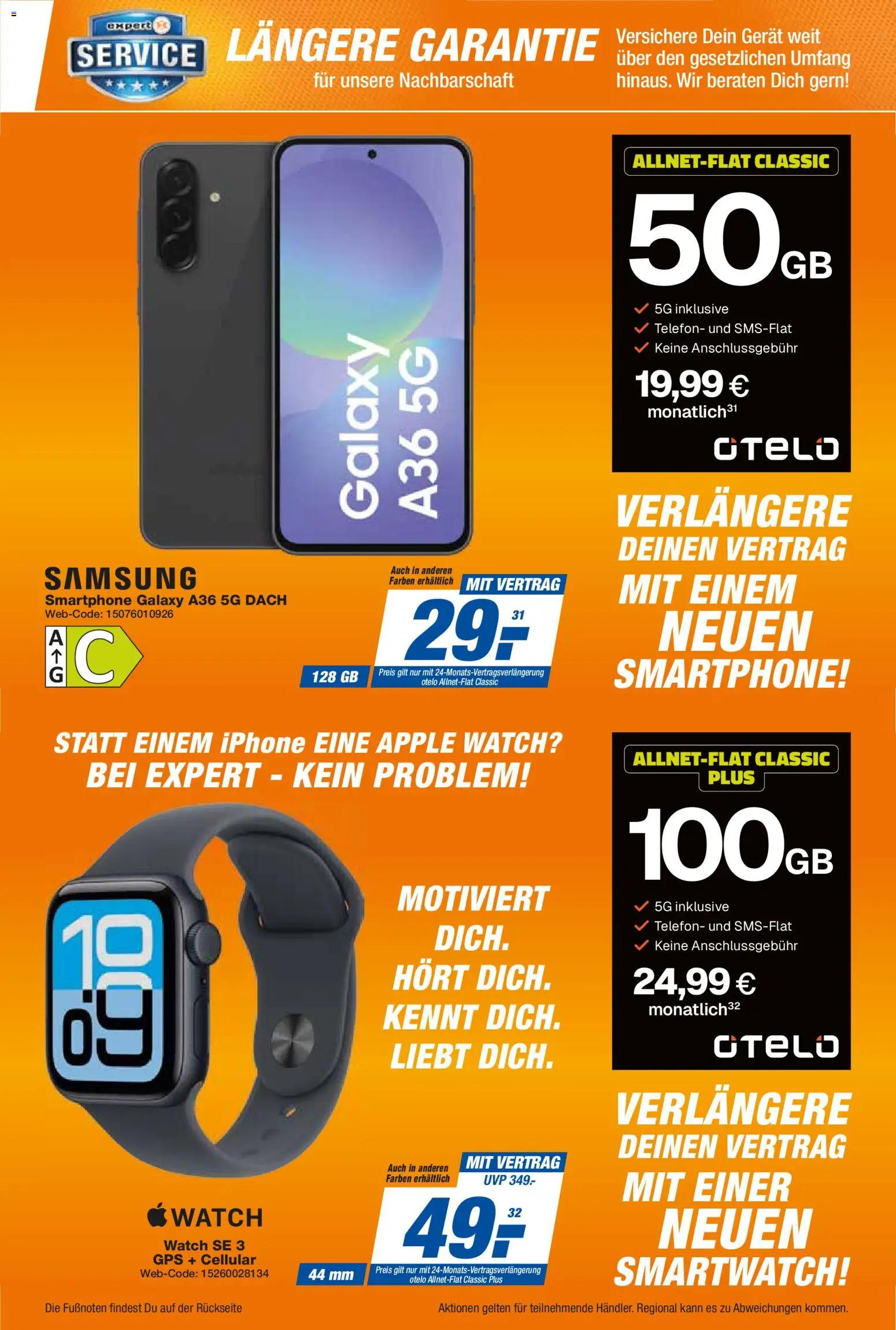 Expert Phone Deals – gültig ab 26.02.2026 | Seite: 22 | Produkte: Apple watch, Iphone, Telefon, Smartphone
