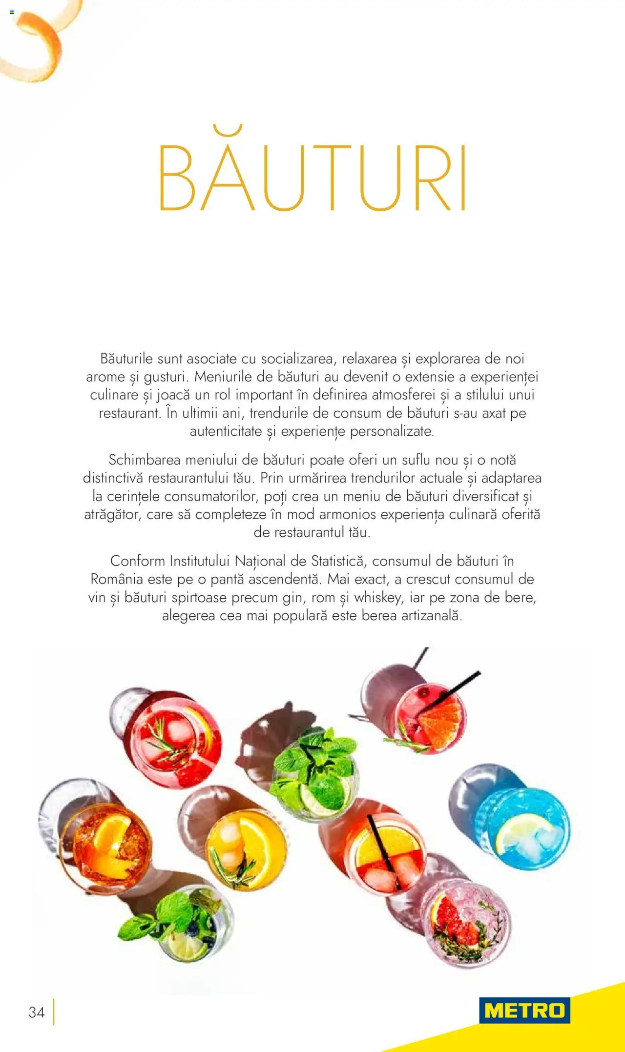 Metro catalog - Tendinte si Recomandari – valabil de la 24.10.2023 | Pagină: 34 | Produse: Vin, Rom