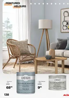 Mr Bricolage folder / publicité - Voorbeeld van een folder van Mr Bricolage, geldig van 11.11.2025 | Pagina: 138 | Producten: Velours
