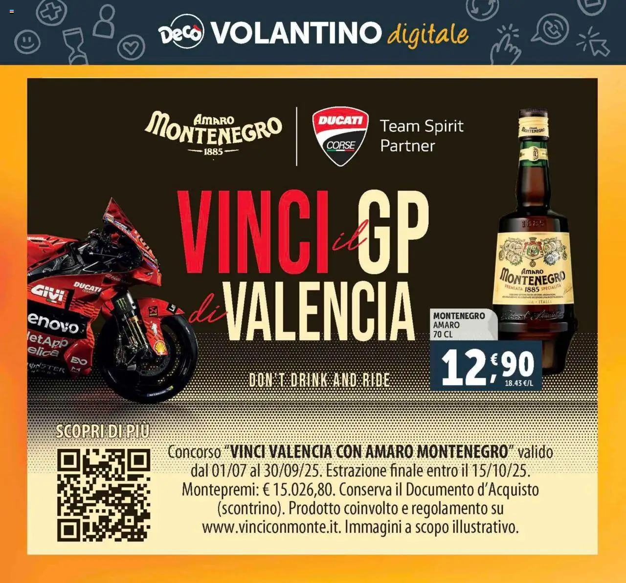 Volantino Decò del 21.08.2025 | Pagina: 30 | Prodotti: Amaro
