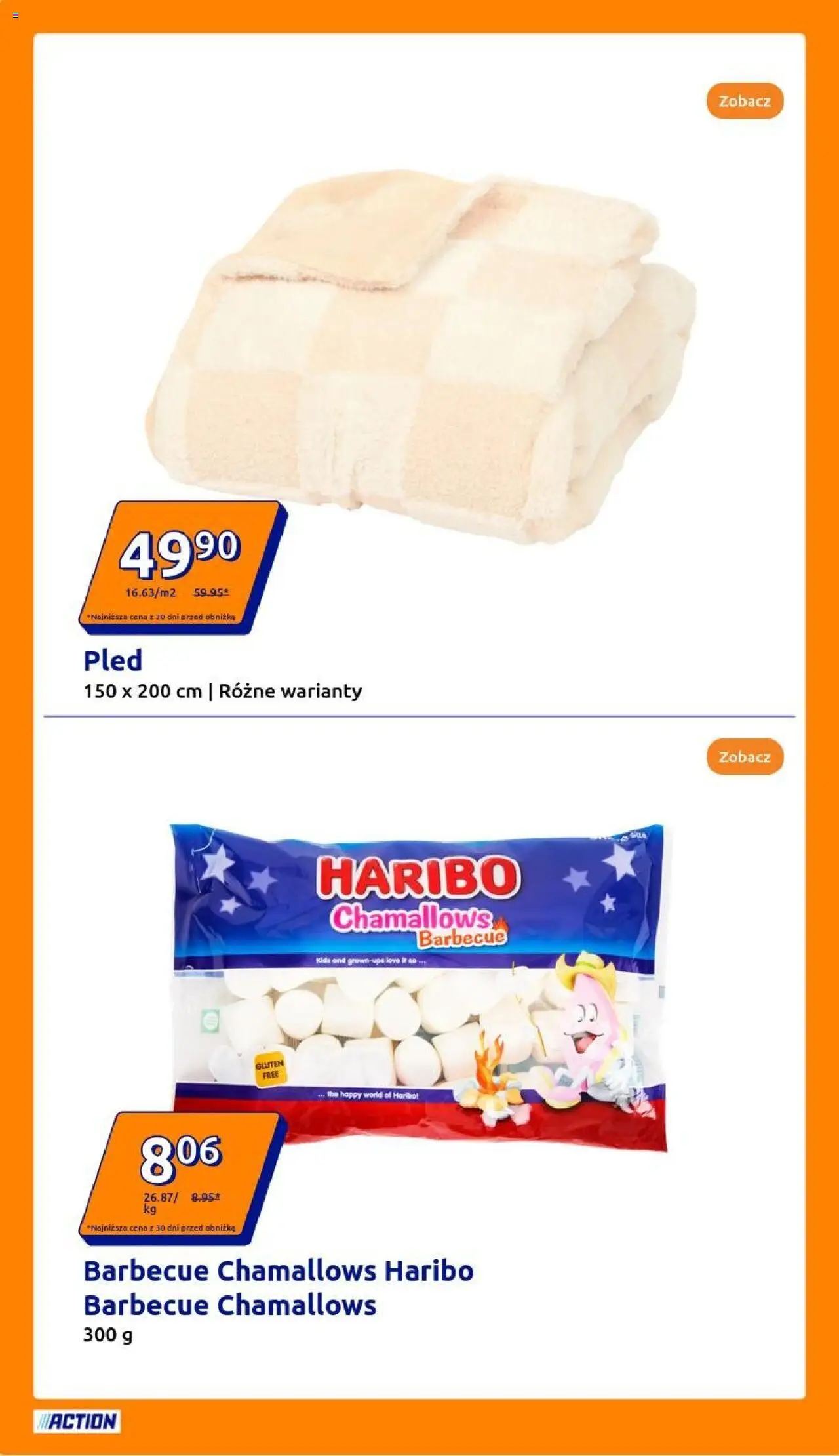 Action Gazetka od 20.08.2025 | Strona: 14 | Produkty: Pled