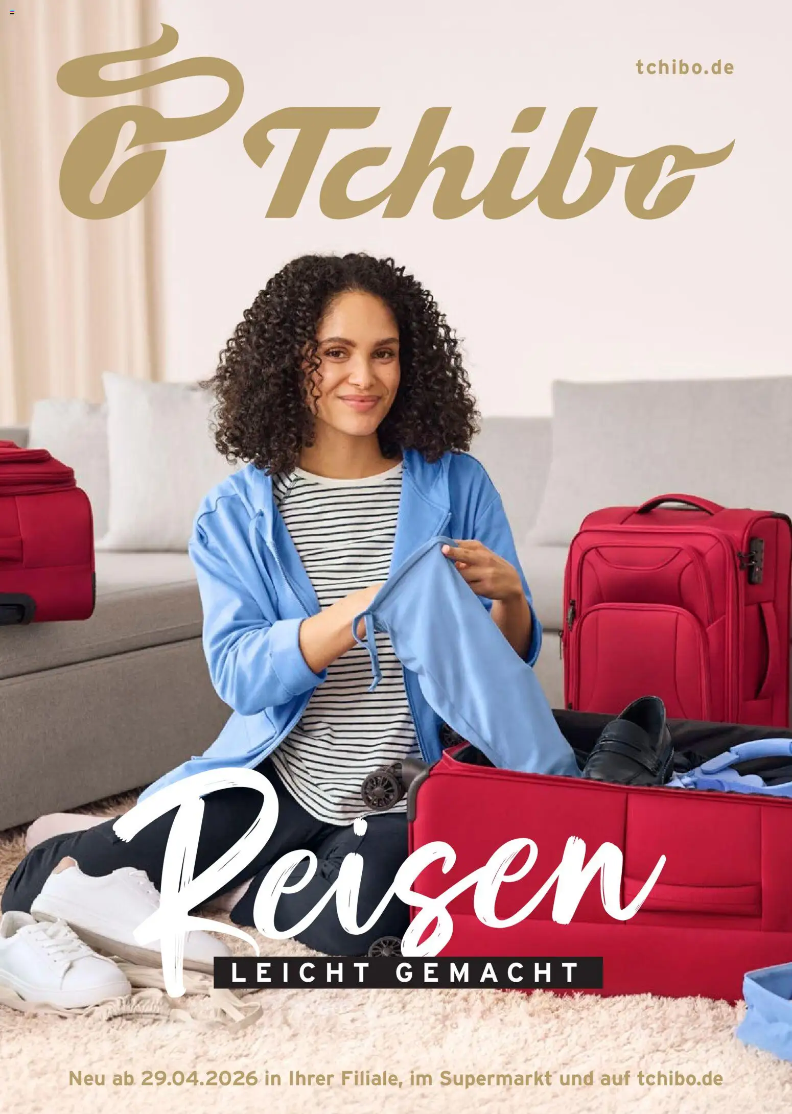 Prospekt Tchibo Reisen leicht gemacht – gültig ab 29.04.2026 | Seite: 1