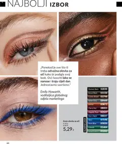 Avon katalog | vrijedi od 31.08.2025 | Stranica: 24 | Proizvodi: Olovka za oči