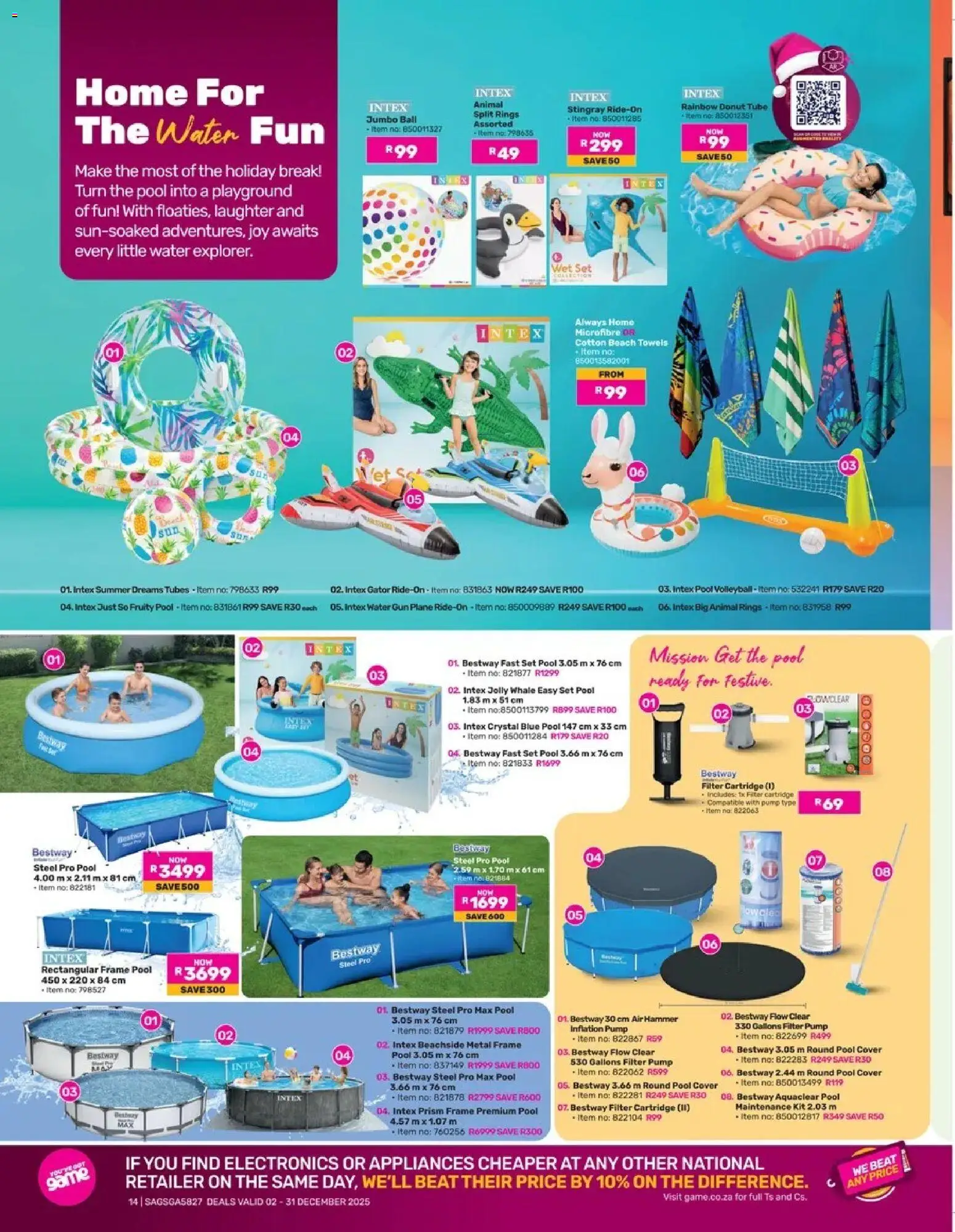 Game - Go Full Pink This Festive vol.2 valid from 02.12.2025 | Page: 14 | Products: Lněná semínka, Game, Pekmez za brzo tamnjenje, Posilovací guma