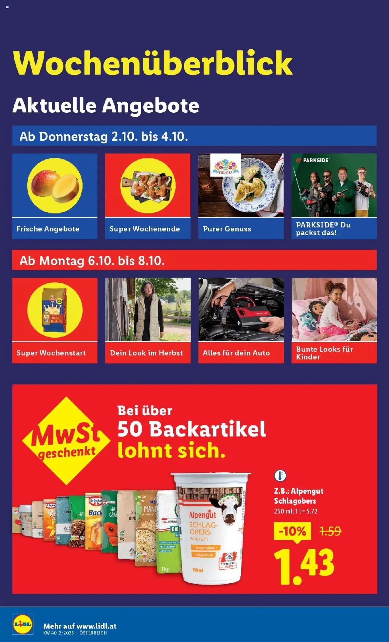 Lidl Flugblatt - Wien, Langenzersdorf, Zwettl gültig ab 02.10.2025 | Seite: 2
