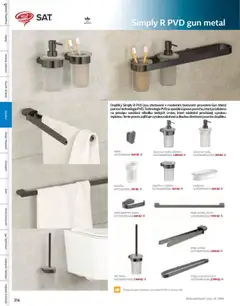 Náhled letáku Siko koupelny katalog Koupelny 2024/2025 od 23.10.2024 | Strana: 316 | Produkty: Sklenička, Dávkovač, Wc, Baterie