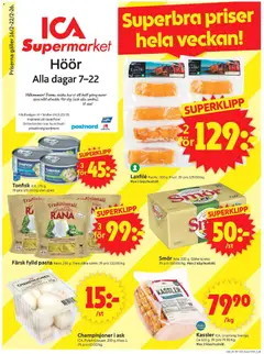 ICA Supermarket - Höör - Förhandsvisning av reklamblad från butik ICA Supermarket aktuell från 16.02.2026