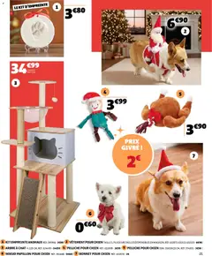 GiFi - Prévisualisation de GiFi catalogue déco spécial noël valide à partir de 18.11.2025 | Page: 21 | Produits: Bonnet, Peluche, Arbre à chat, Noeud papillon