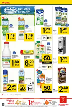 Vista previa Eroski - Siempre a buen precio  válido desde el 12.02.2026 | Página: 14 | Productos: Leche, Chocolate, Bebida de soja, Συσκευή ροής
