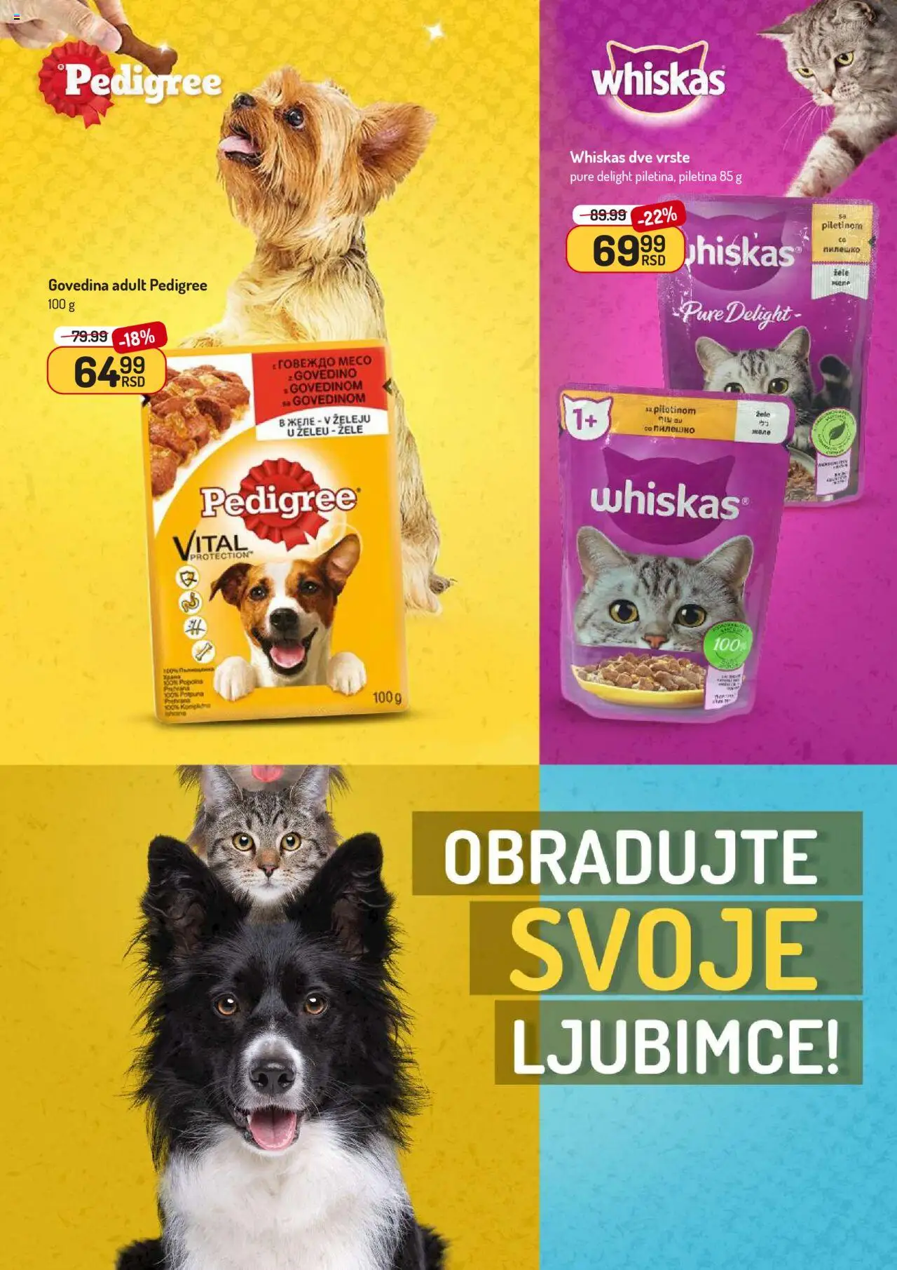 Aman katalog - važi od 15.09.2025 | Strana: 35 | Proizvode: Govedina, Pedigree, Piletina, Whiskas