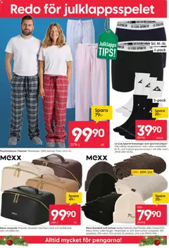 Rusta - erbjudanden - Förhandsvisning av reklamblad från butik Rusta aktuell från 15.12.2025 | Sida: 4 | Produkter: Kalsonger, Mössa, Necessär