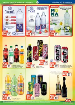 ČIA MARKET - Leidinys│galioja nuo 29.07.2025 | Puslapis: 7 | Prekių: Mineralinis vanduo