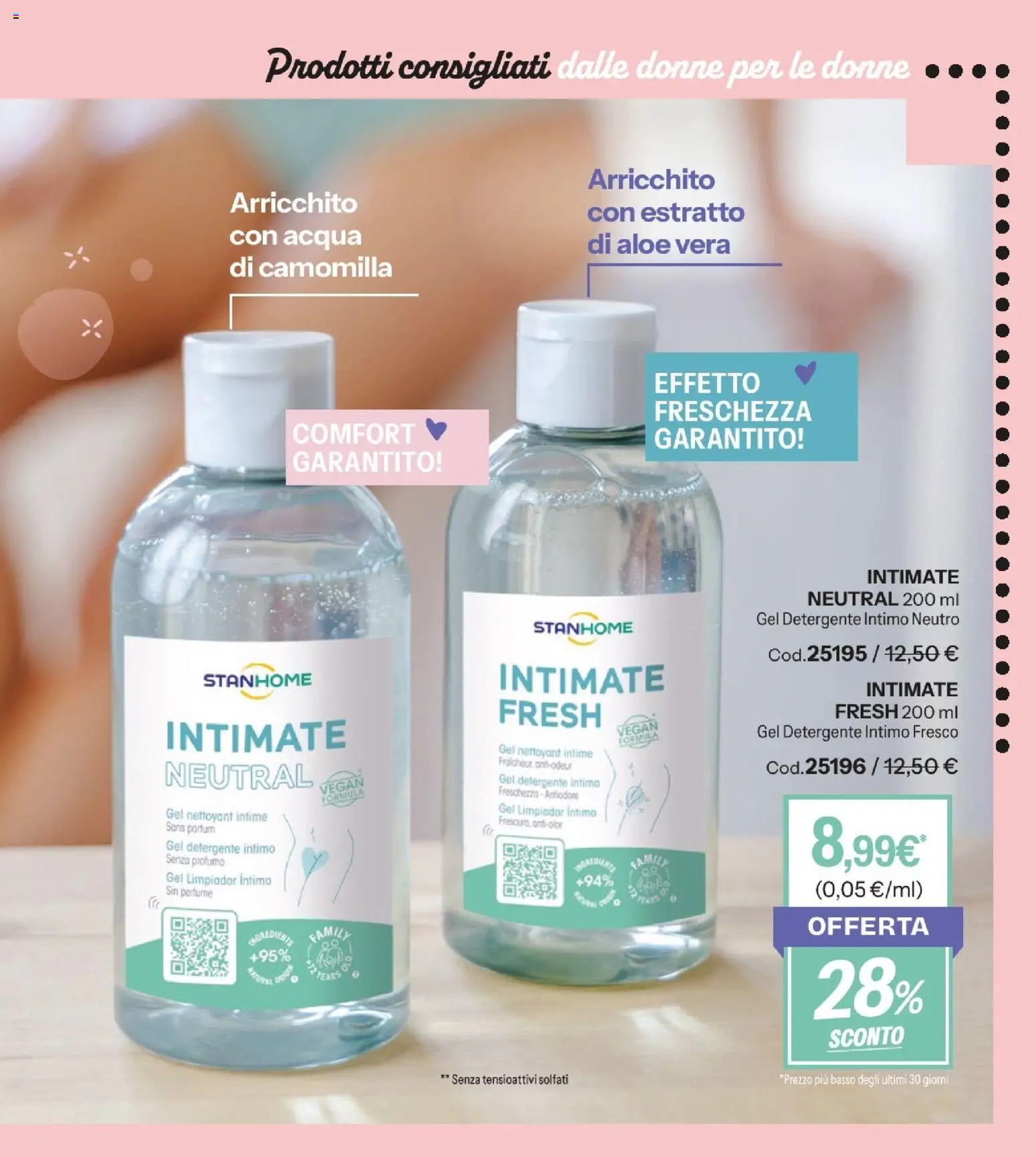 Volantino Stanhome del 17.02.2026 | Pagina: 94 | Prodotti: Detergente intimo, Detergente, Aloe vera, Profumo