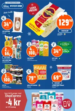 Forhåndsvisning av Coop Obs kundeavis gyldig fra 08.12.2025 | Side: 4 | Produkter: Melk, Yoghurt, Lettmelk, Helmelk