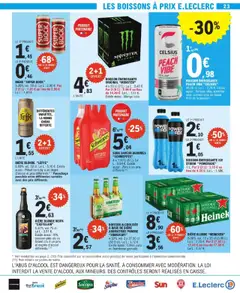  | Page: 23 | Produits: Framboise, Pêche, Bière blonde Heineken, Bière