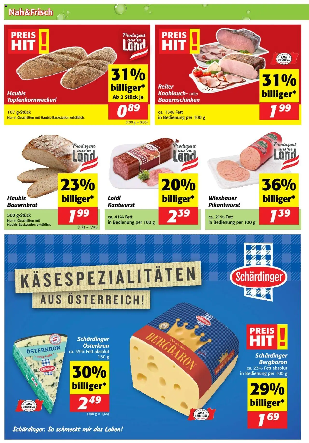 Nah und Frisch Flugblatt gültig ab 27.08.2025 | Seite: 2 | Produkte: Knoblauch, Hajdina liszt, Tomaten