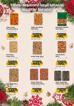 18.12.2025 tarihinden itibaren geçerli olan Migros kataloğu önizlemesi | Sayfa: 72 | Ürünler: Fıstık, Fındık