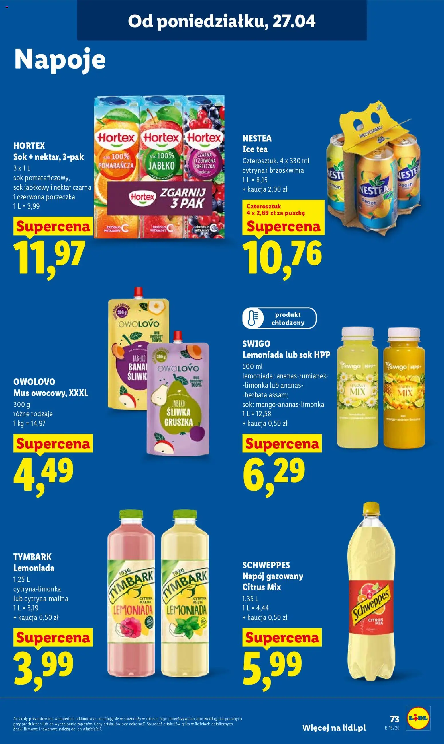 Lidl gazetka od 27.04.2026 | Strona: 73