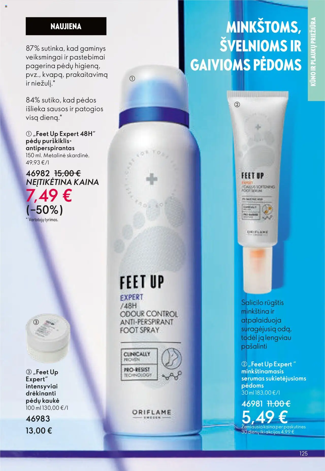 Oriflame akcijos nuo 29.10.2025 | Puslapis: 125 | Prekių: Kaukė, Antiperspirantas