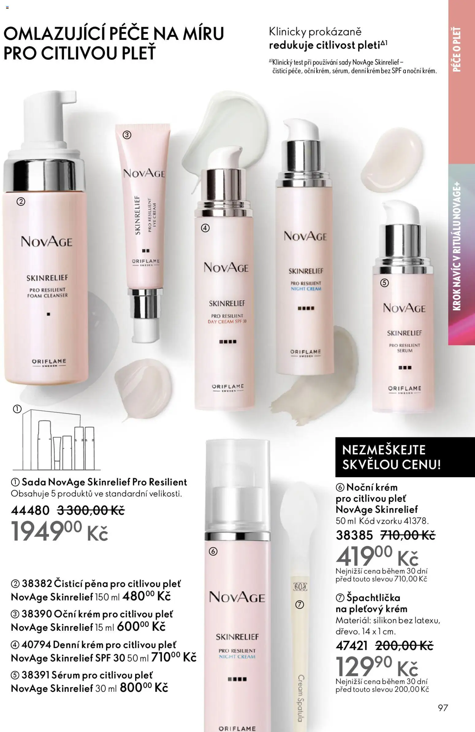 Oriflame katalog č.01/2026 od 30.12.2025 | Strana: 97 | Produkty: Test, Sérum, Krém, Silikon