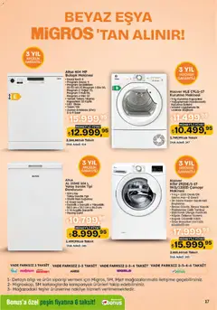 06.11.2025 tarihinden itibaren geçerli olan Migros kataloğu önizlemesi | Sayfa: 103