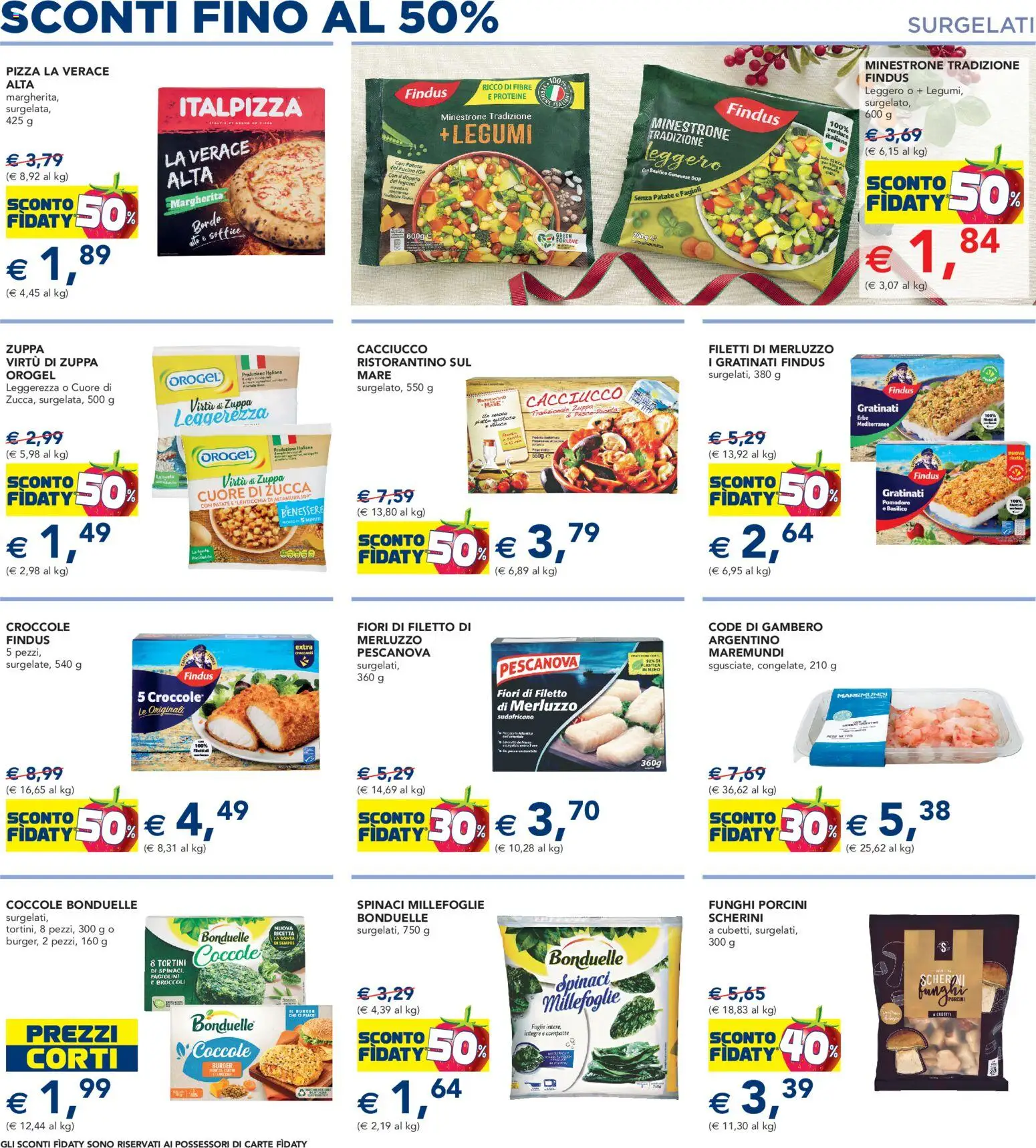 Volantino Esselunga S del 01.12.2025 | Pagina: 3 | Prodotti: Merluzzo, Fagioli, Patate, Zucca