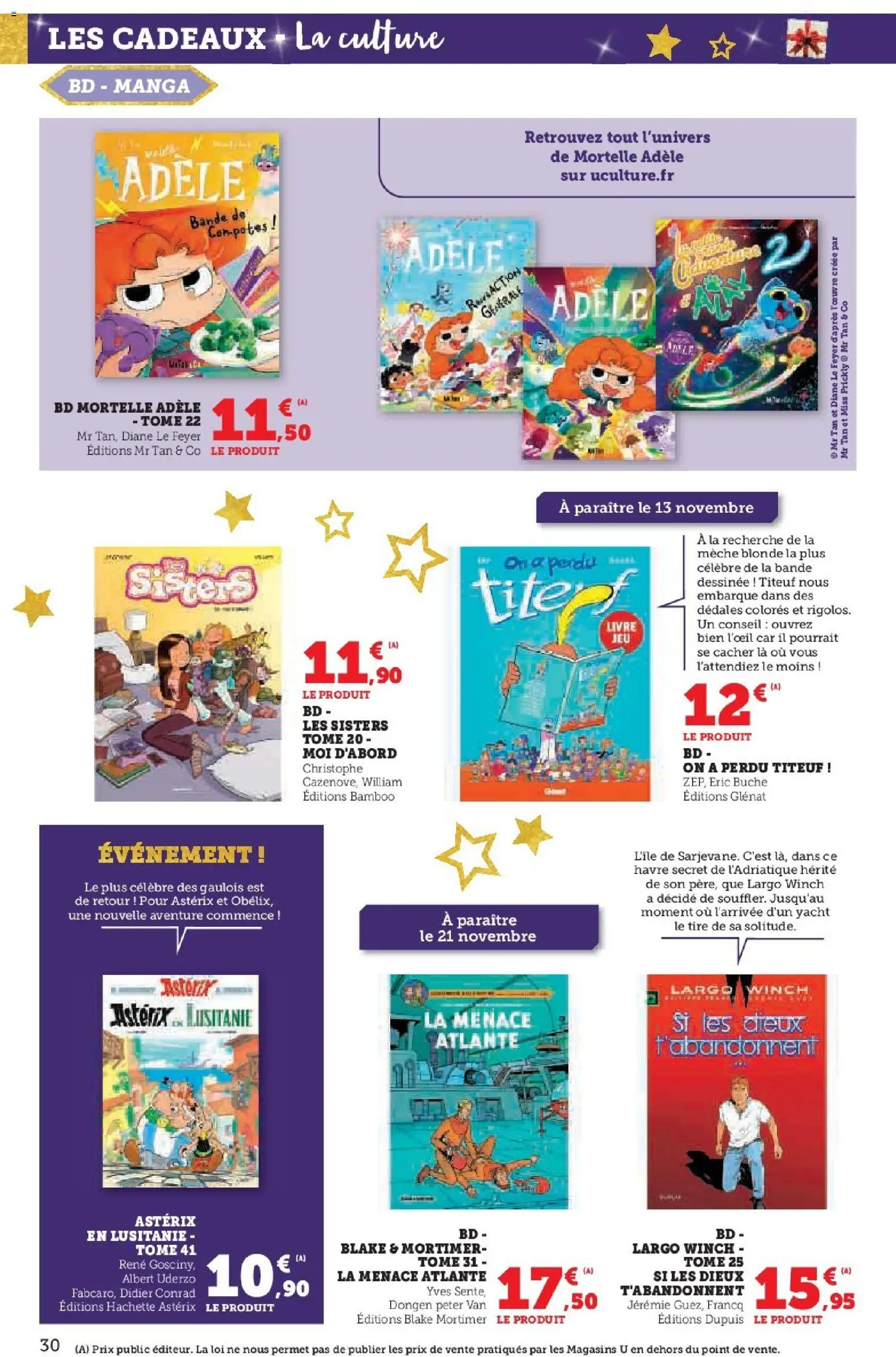 {H1} | Page: 30 | Produits: Manga, Livre, Bande dessinée