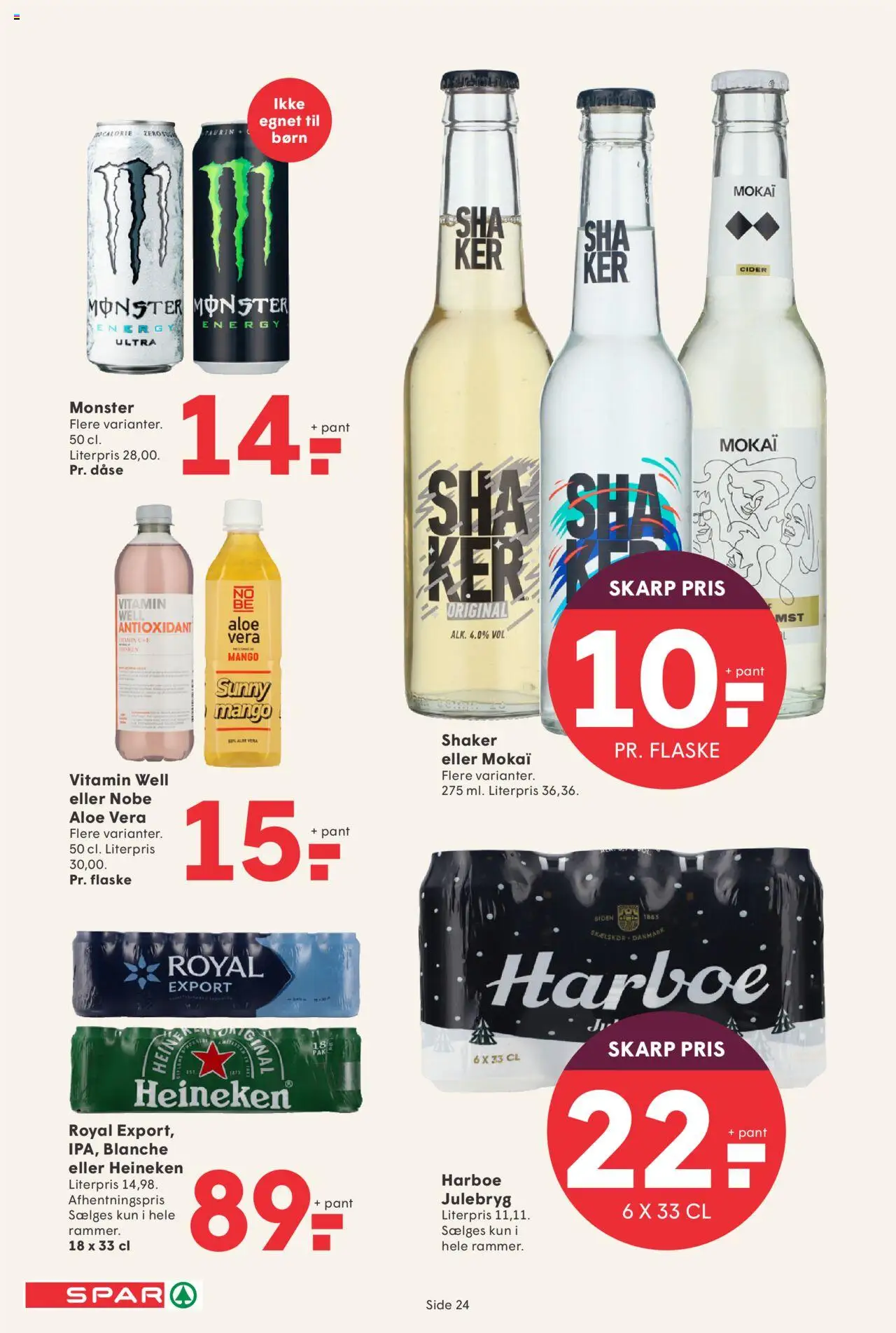 Spar tilbudsavis – gyldig fra 03.10.2025 | Side: 24 | Produkter: Mango, Cider